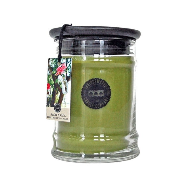 Bridgewater Candle Azalea & Oak - Duftkerze im Glas mit Deckel - GartenX - Kerzen
