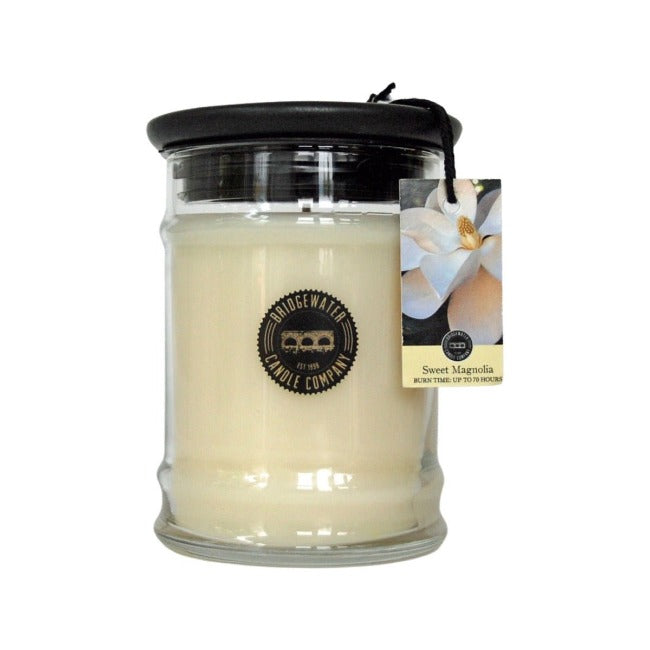 Bridgewater Candle Sweet Magnolia - Duftkerze im Glas mit Deckel - GartenX - Kerzen