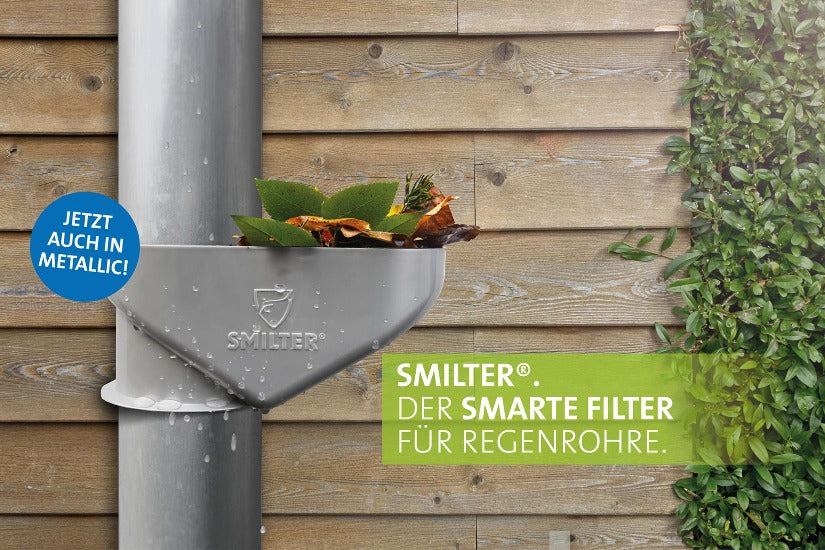 SMILTER Laubschutz - GartenX - Zubehör für Dachrinnen