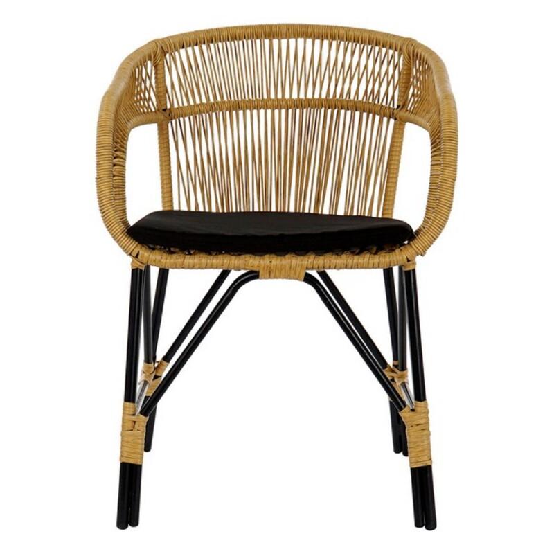 Stuhl im Boho-Style aus Metall und Rattan - GartenX - Heim | Garten > Garten und Terrasse > Dekoration, Beleuchtung und Möbel